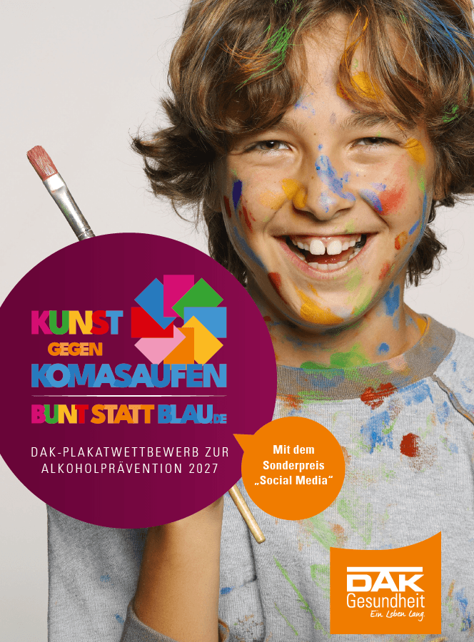 Kampagnenmotiv Bunt statt blau