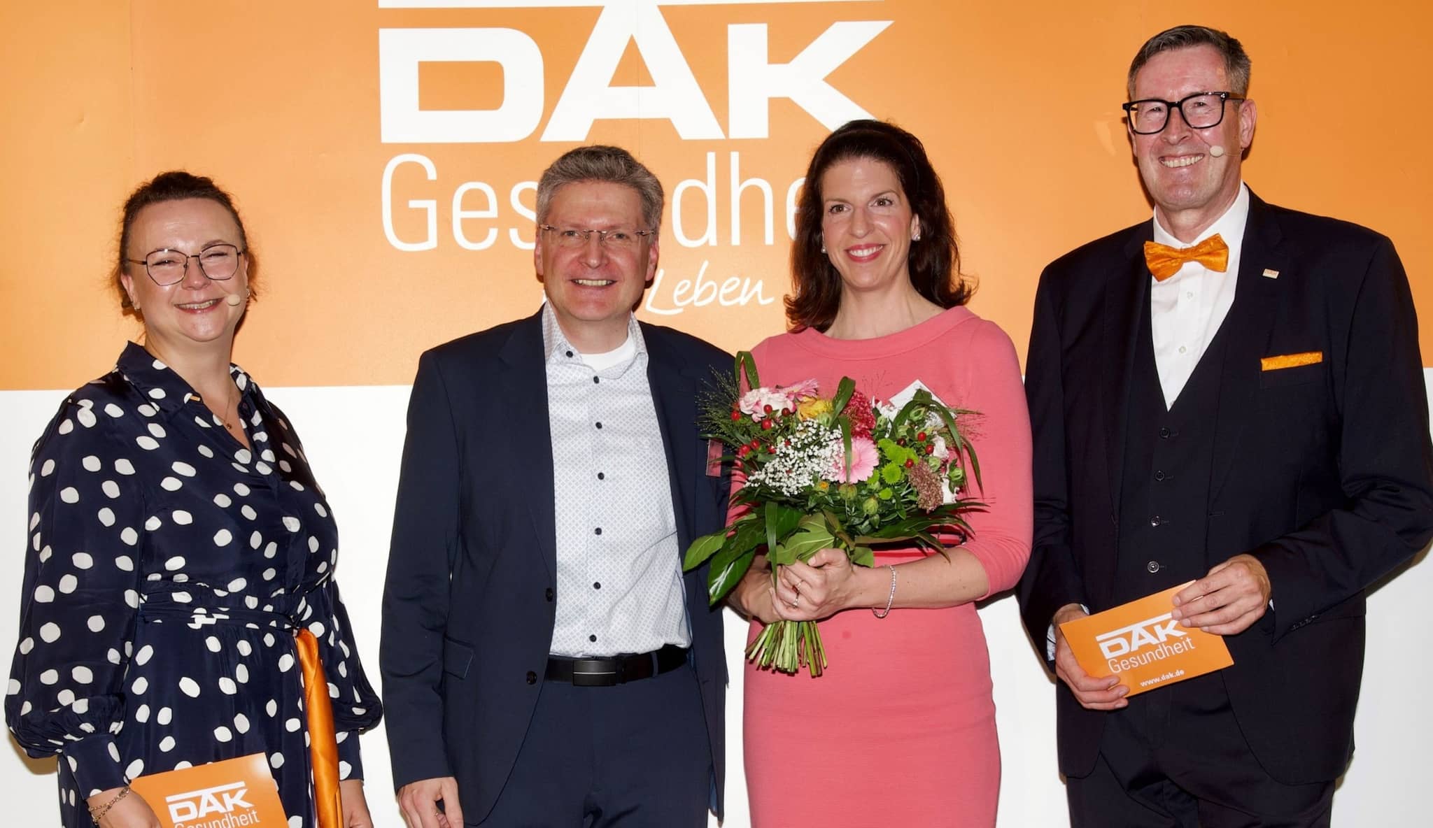 Siegerehrung beim BGM-Förderpreis: Zweiter Platz für Studentenwerk Schleswig-Holstein.