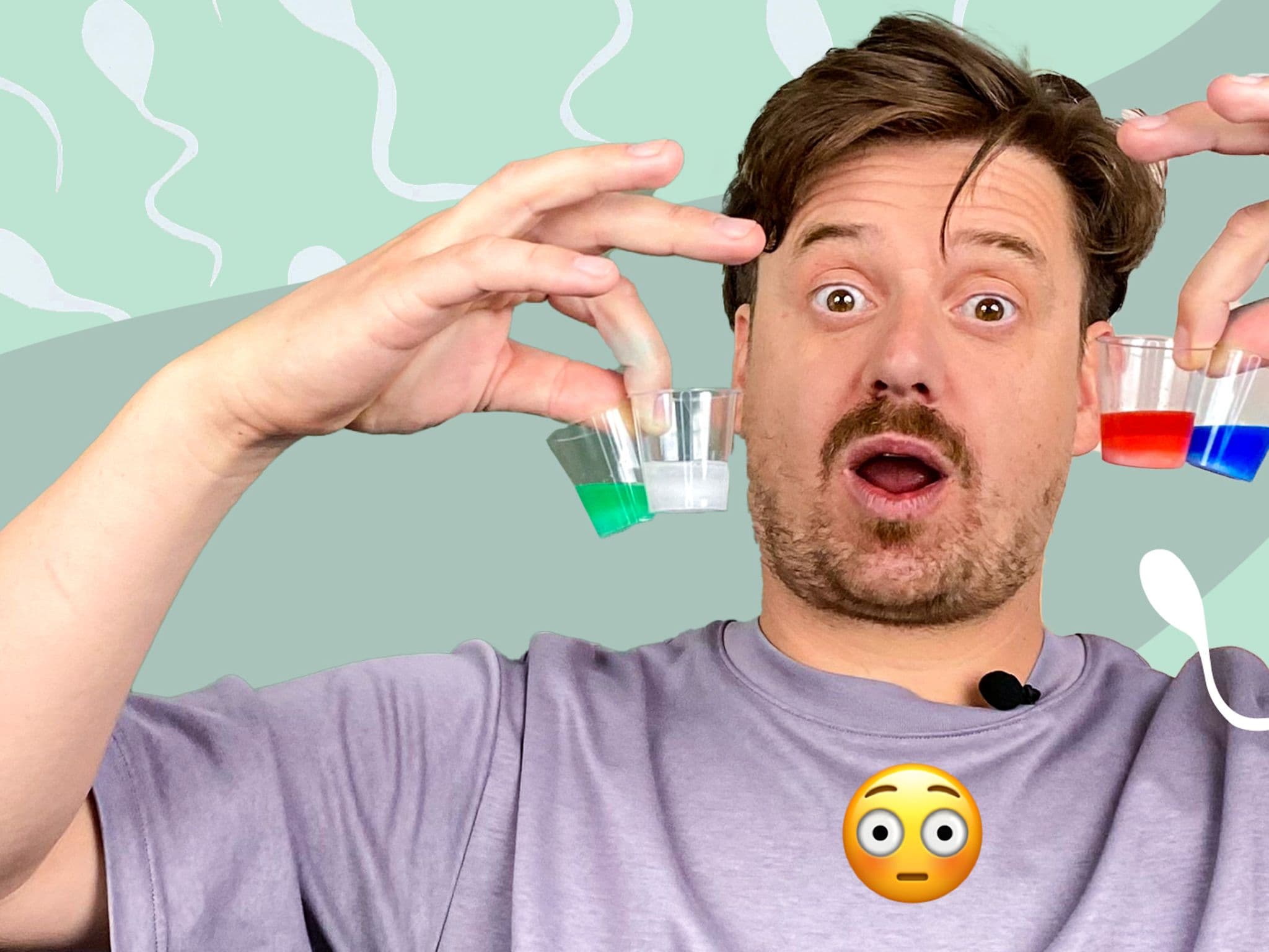 Symbolbild für alles über Spermafarbe: Volker Wittkamp erklärt die Farben des Sperma