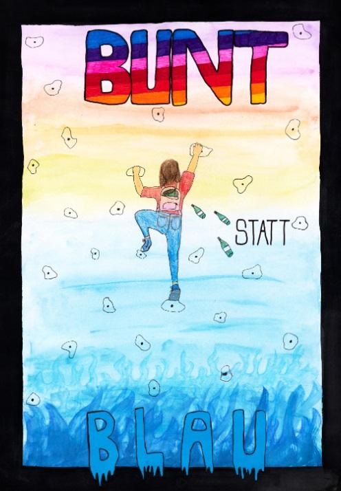 Motivbild Kampagne "bunt statt blau"