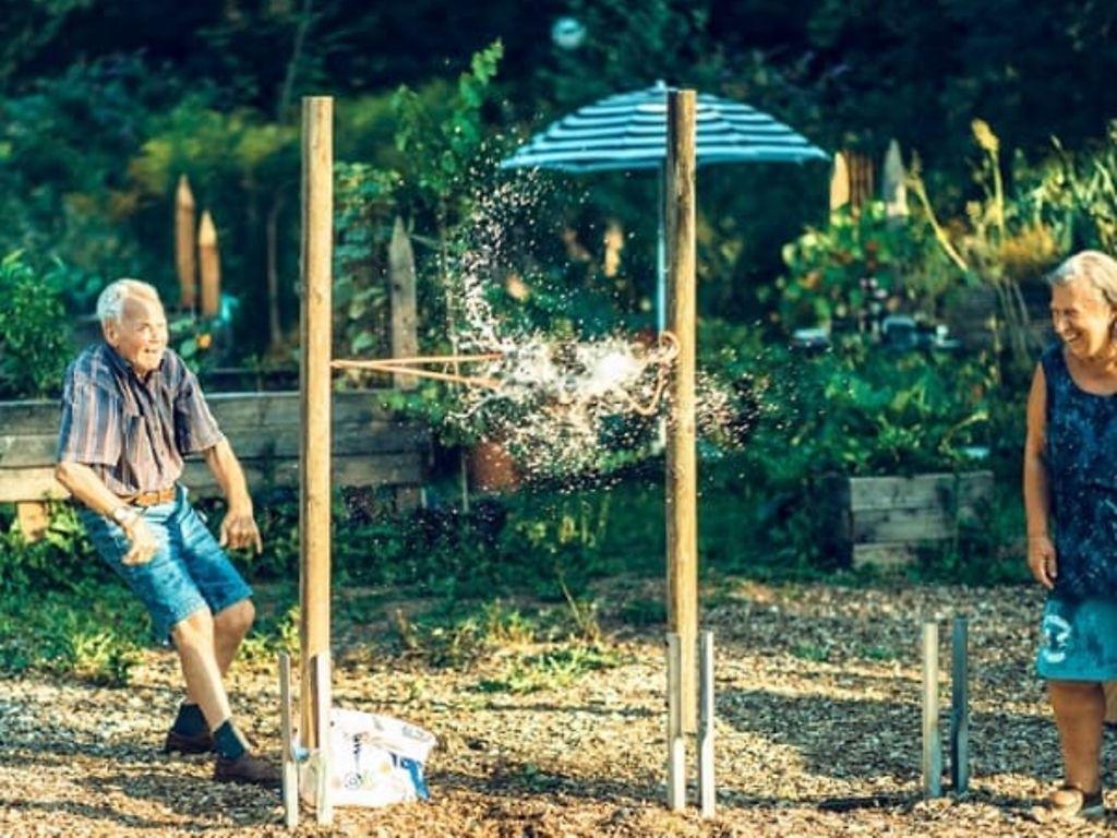 Motivbild Kampagne "Gesundes Miteinander", 2. Platz Bayern