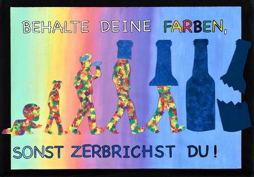 Motivbild Kampagne "bunt statt blau"