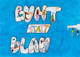 Motivbild Kampagne "bunt statt blau"