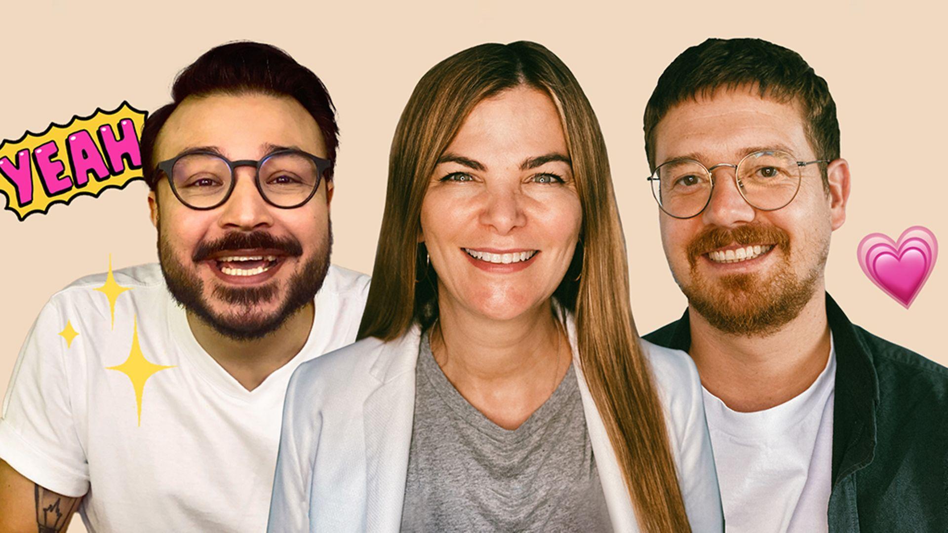 Das Team von @doktorsex: Umut Özdemir, Dr. Sheila de Liz, Volker Wittkamp