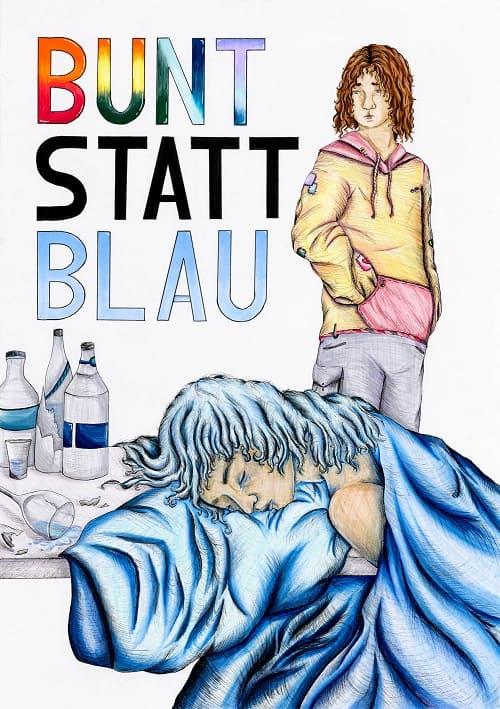 Motivbild Kampagne "bunt statt blau"