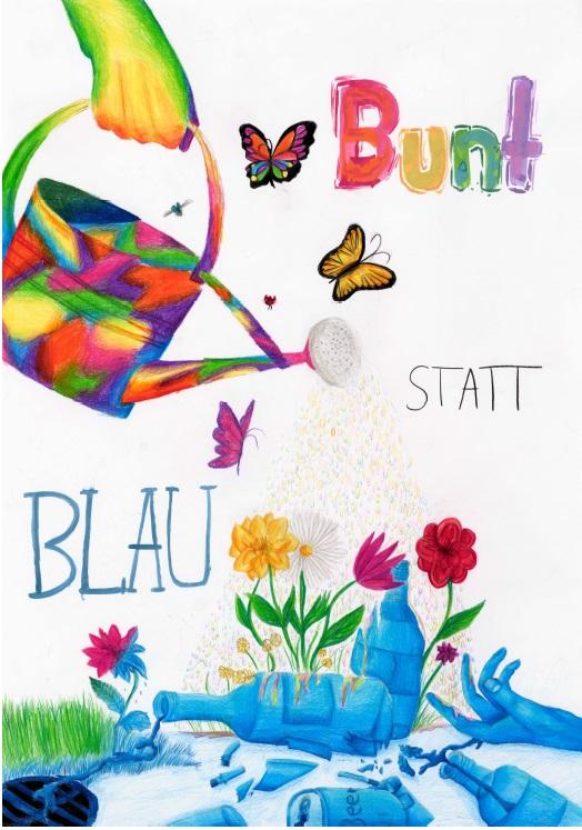 Motivbild Kampagne "bunt statt blau"